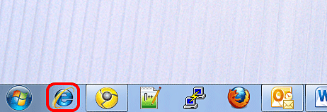 Windows 7 Taskbar, Internet Explorer